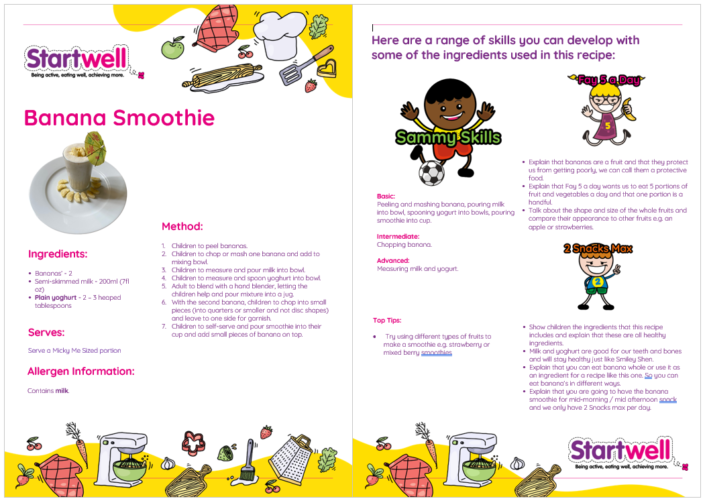 Banana Smoothie PNG